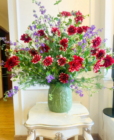 Hoa Thược Dược ngày Tết